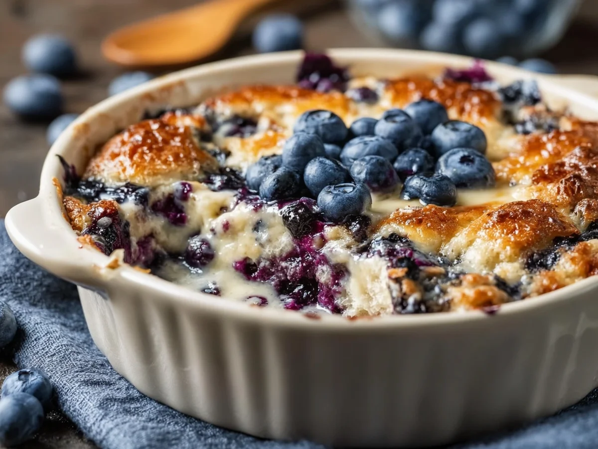High-Protein Blueberry Cottage Cheese Breakfast Bake - Featured Image