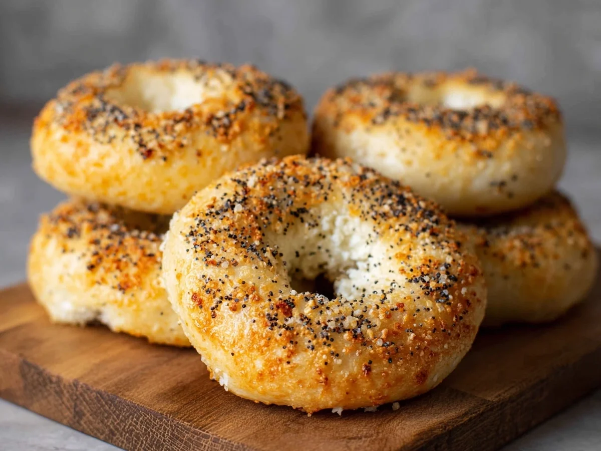 High Protein Cottage Cheese Bagels - Featured Image