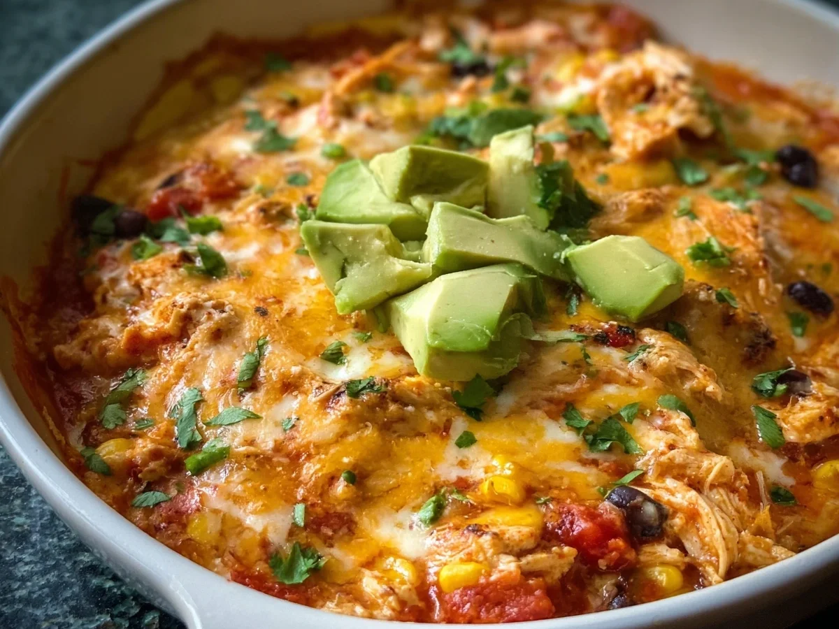 High Protein Cottage Cheese Enchilada Bowl - Featured Image