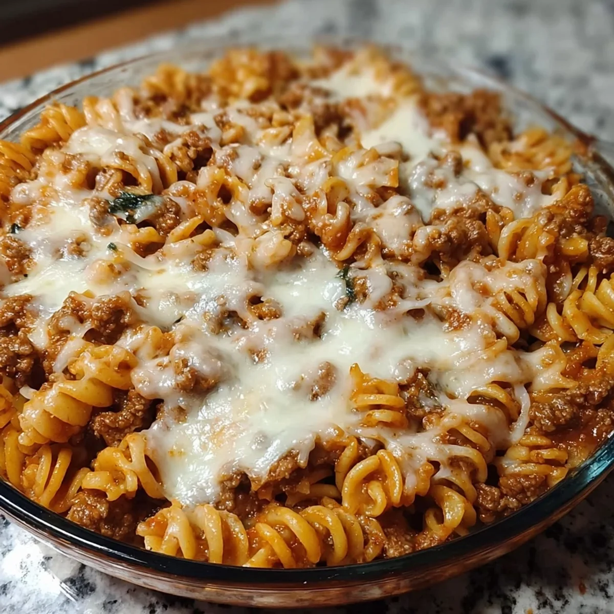 High-Protein Cottage Cheese Pasta Bake with Ground Beef