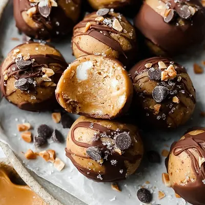 High Protein Frozen Peanut Butter Greek Yogurt Bites