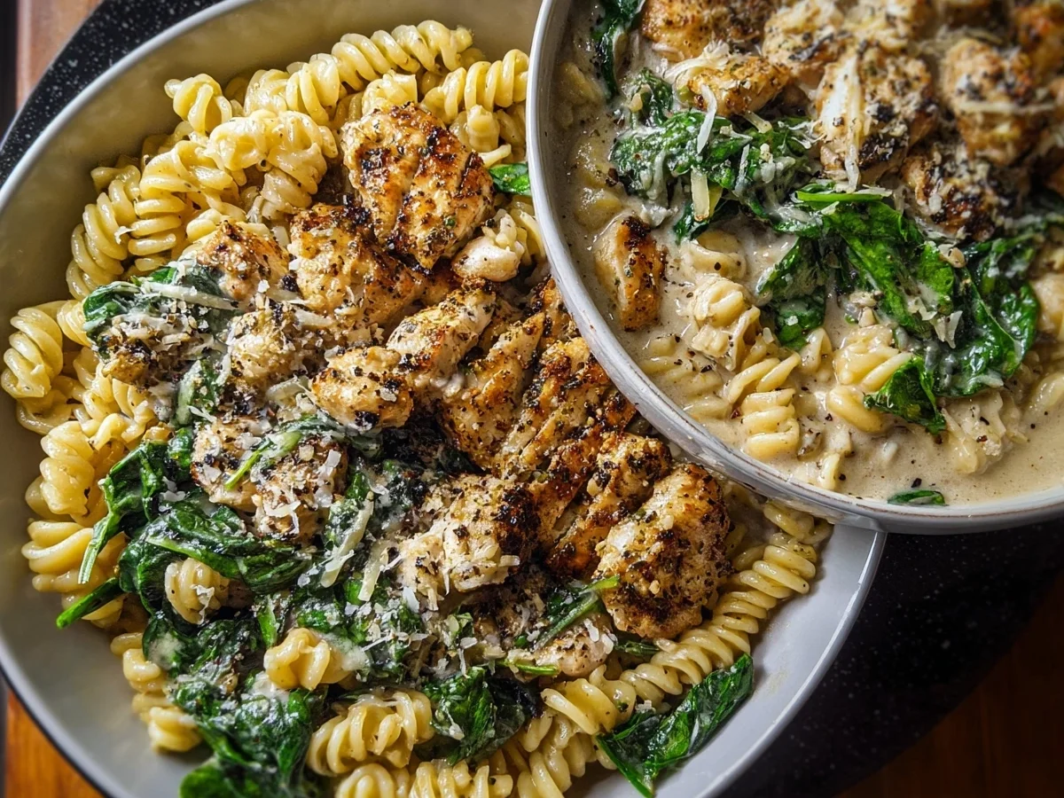 High Protein Garlic Parmesan Pasta Bowls: Quick Meal Prep - Featured Image