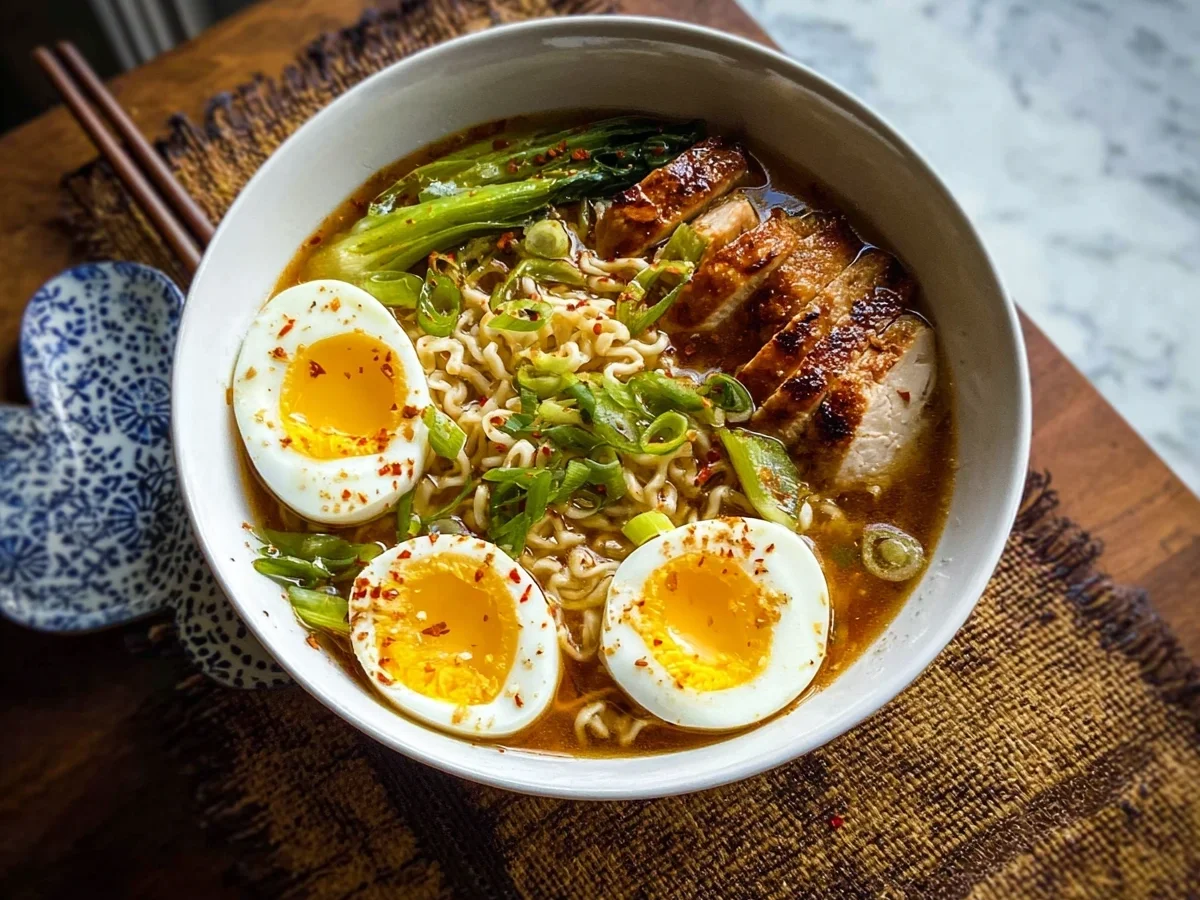 High Protein Gluten-Free Ramen Noodles for Meal Prep - Featured Image