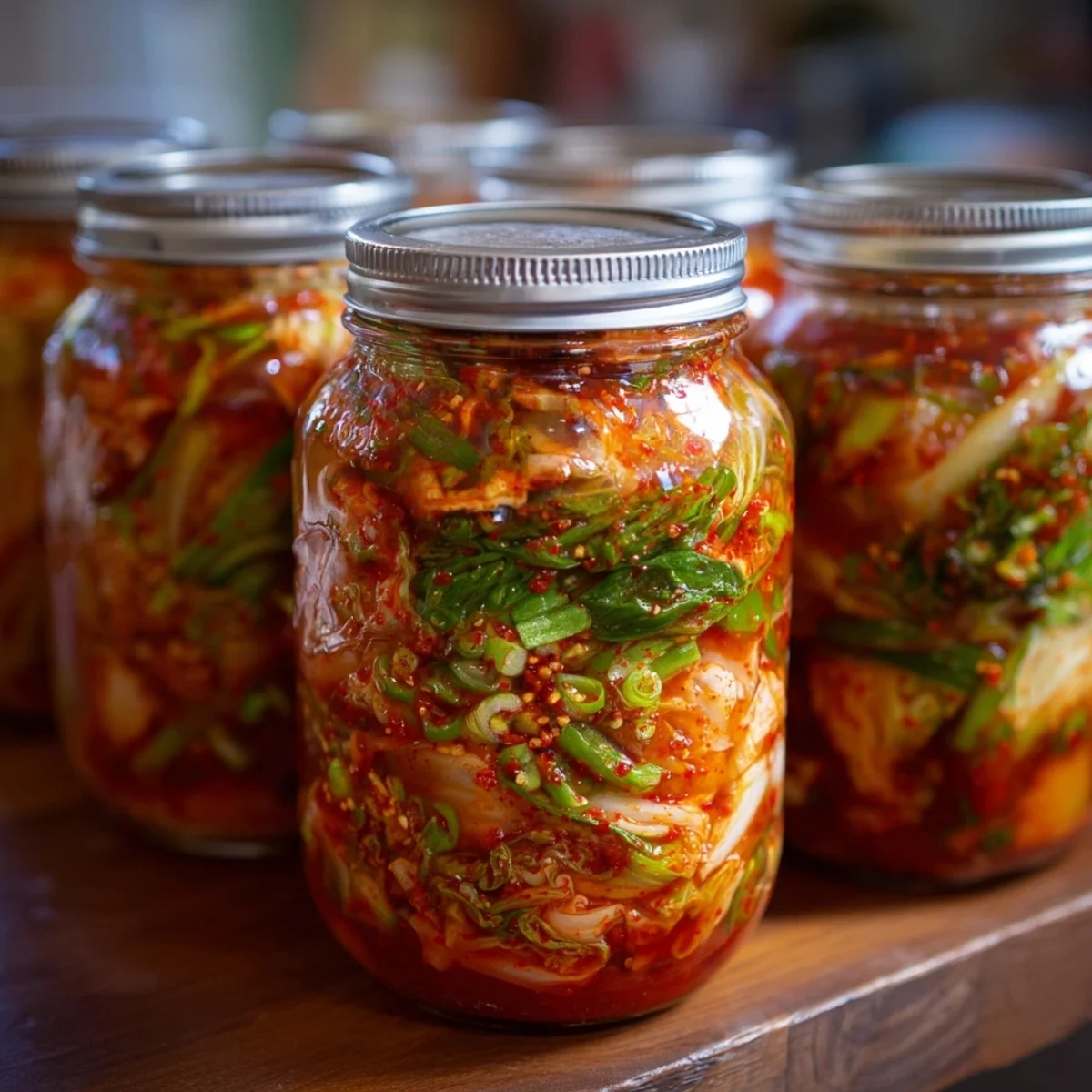 Homemade Korean Fermented Cabbage Kimchi Recipe