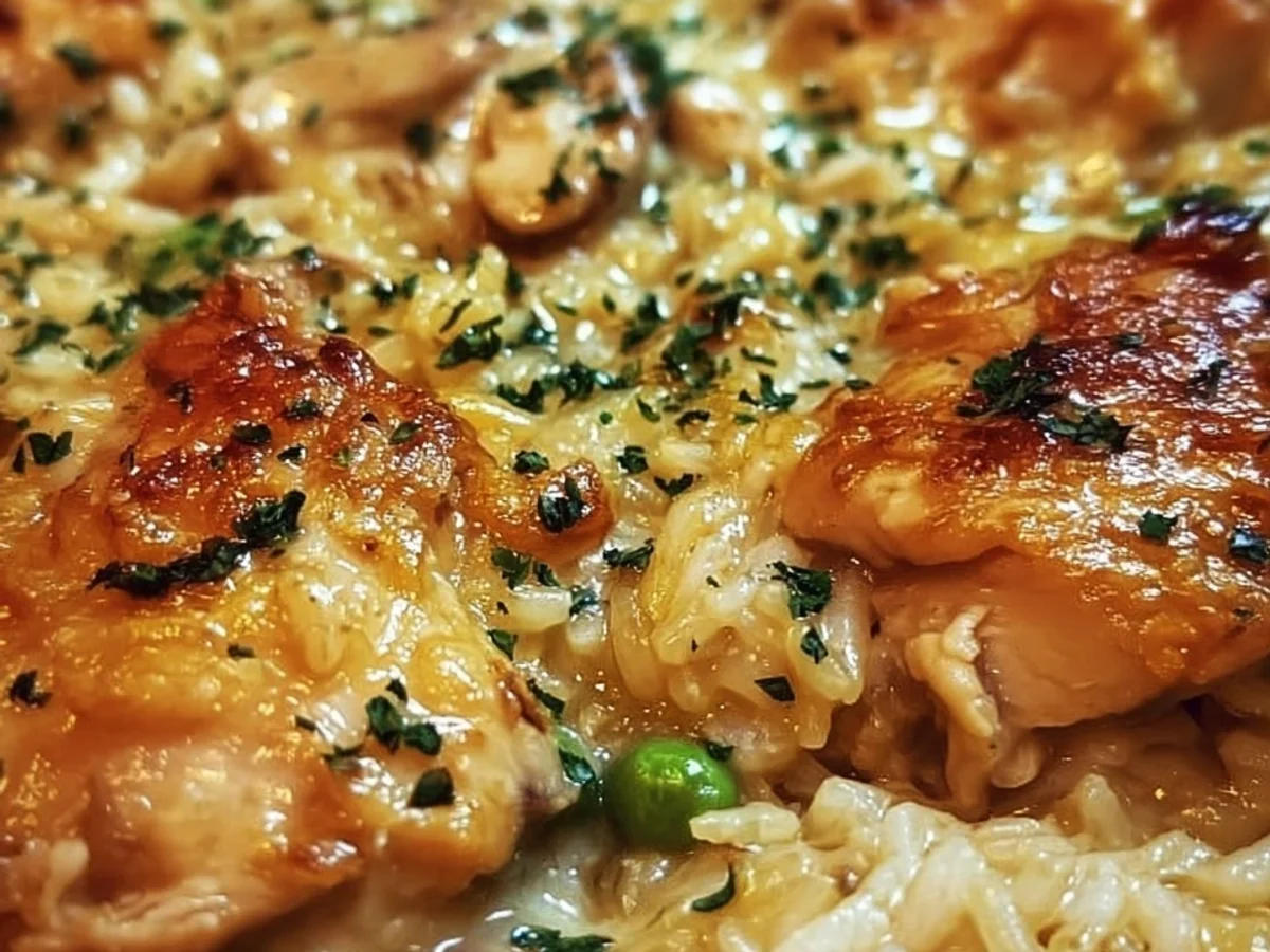 Homestyle Chicken & Rice Bake: Easy Casserole Comfort - Featured Image