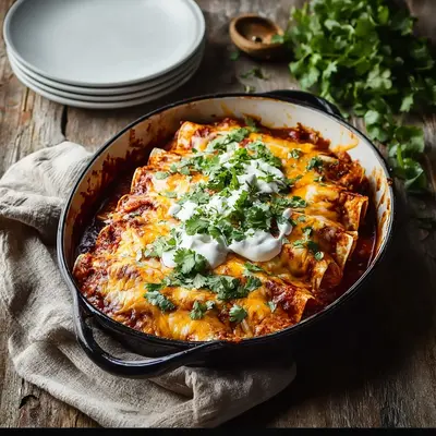 Homestyle Ground Beef Enchiladas: Simple Weeknight Comfort