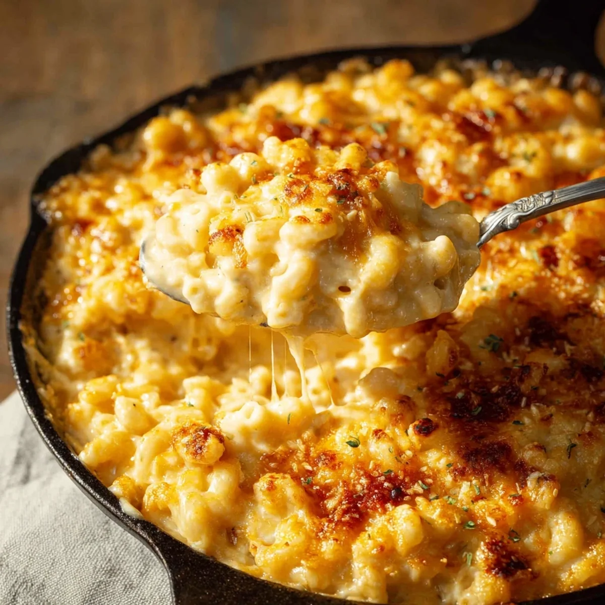 Homestyle Soul Food Baked Mac and Cheese Recipe