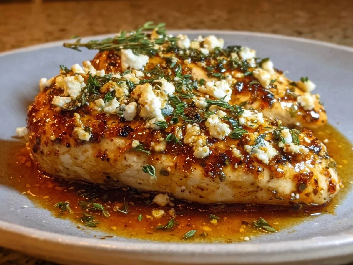 Hot Honey Feta Chicken: Quick, High-Protein Dinner - Featured Image