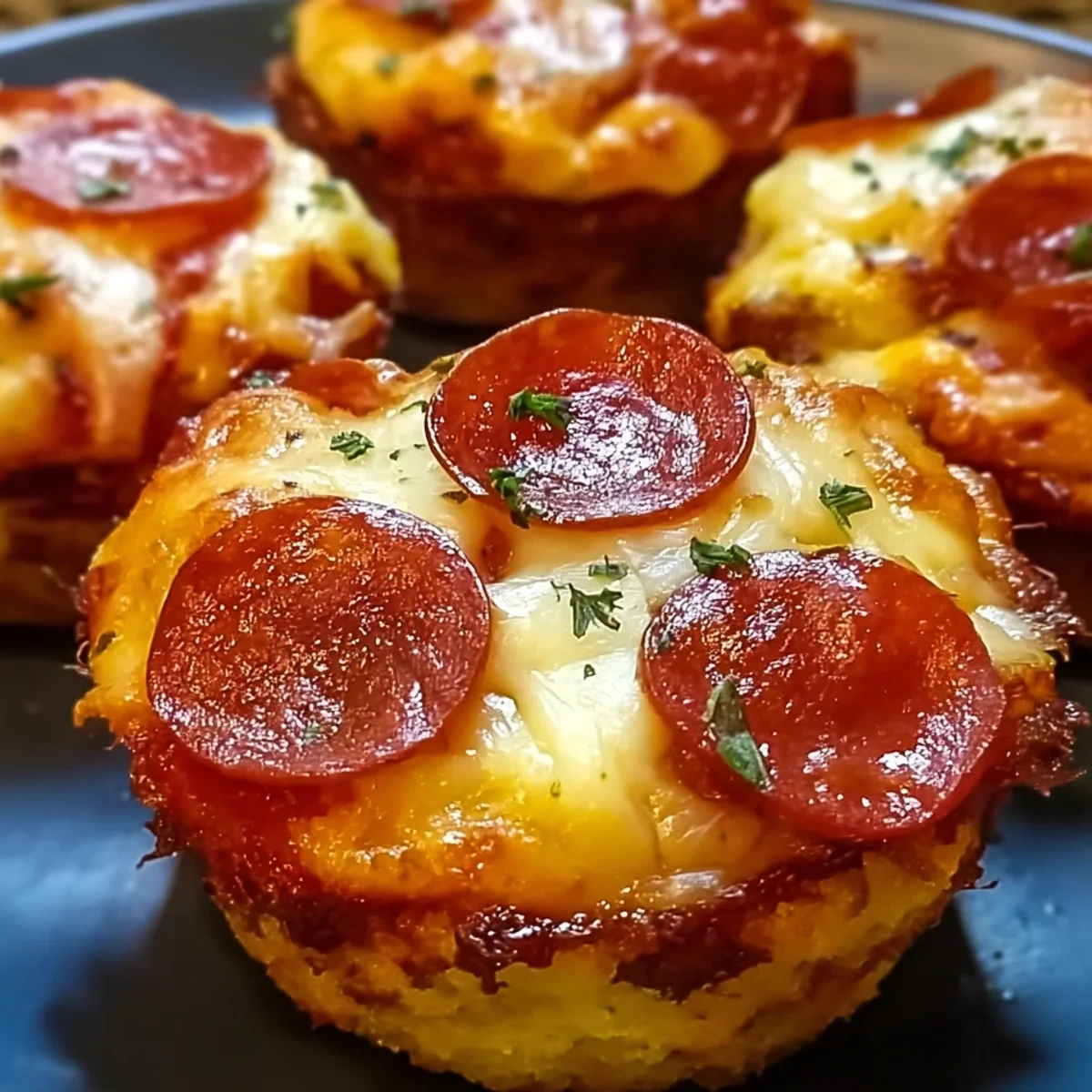 Keto Carnivore Pizza Muffins: Savory Breakfast & Snack