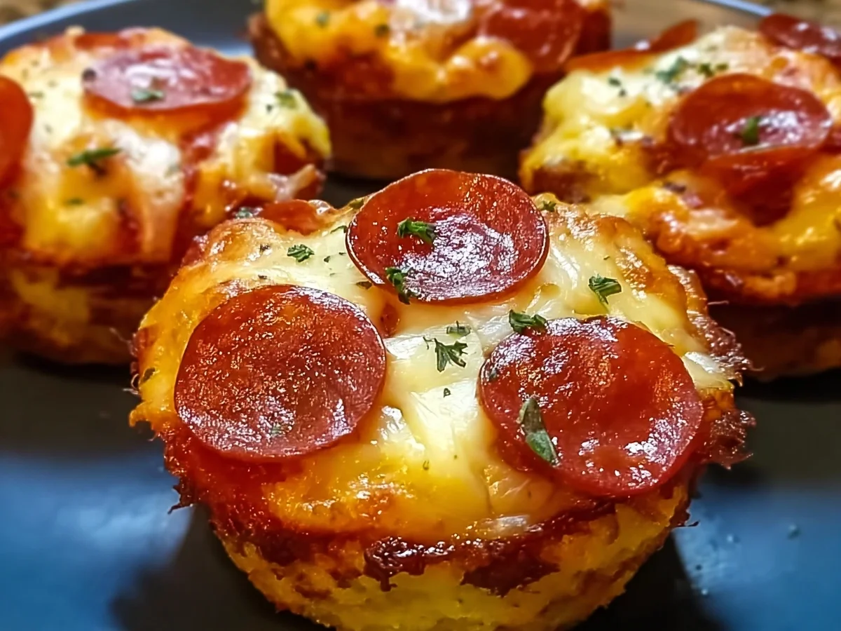 Keto Carnivore Pizza Muffins: Savory Breakfast & Snack - Featured Image