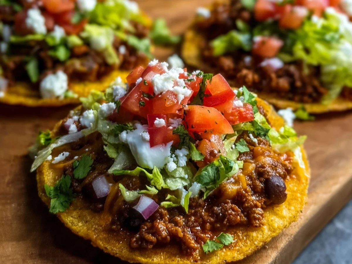 Low Calorie Tostadas: Quick, High Protein Meal - Featured Image