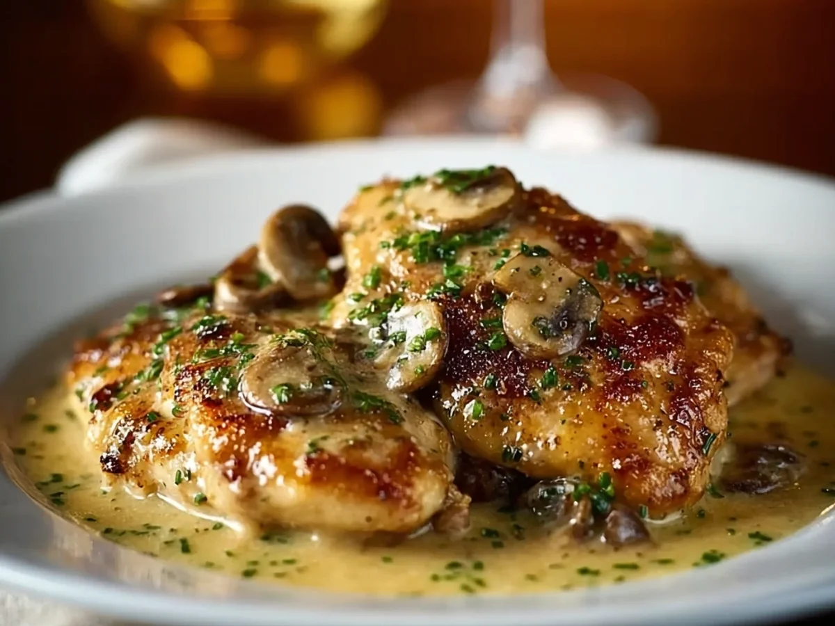 Mortons Chicken Christopher: Rich Garlic Cream - Featured Image