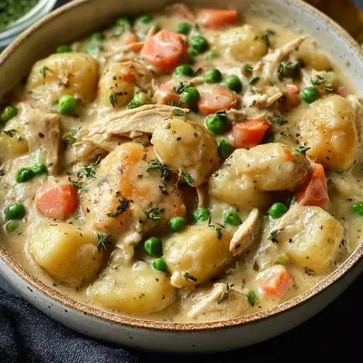 One Pot Gnocchi Chicken Pot Pie for Easy Dinners