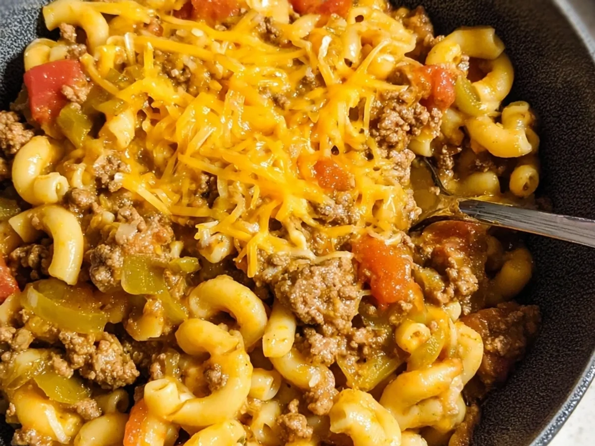 One-Pot Taco Macaroni: Easy High-Protein Dinner - Featured Image