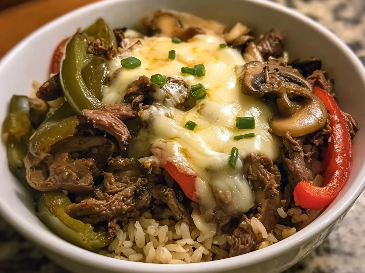 Philly Cheesesteak Bowls: High-Protein Meal Prep - Featured Image