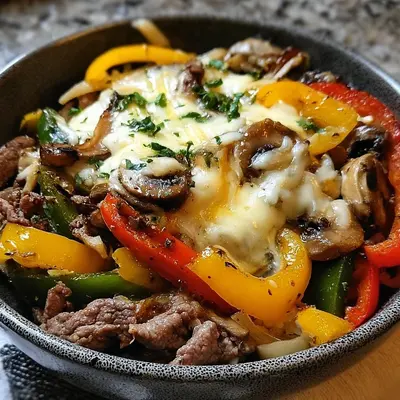 Philly Cheesesteak Bowls: Low Carb, 30-Minute Dinner