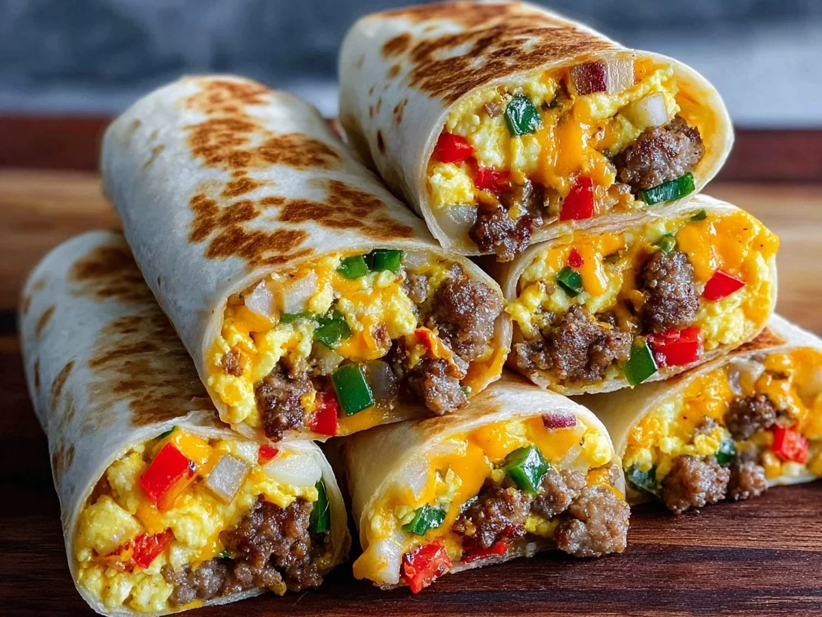 Protein Breakfast Burritos: Freezer-Ready Meal Prep - Featured Image