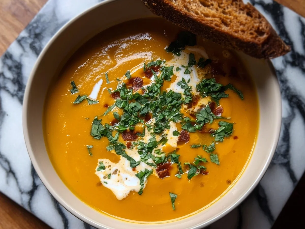 Protein Butternut Squash Soup: Easy Meal Prep - Featured Image
