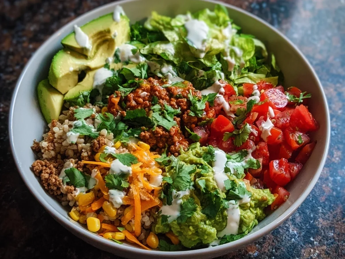 Protein-Packed Low Carb Burrito Bowl for Easy Meal Prep - Featured Image
