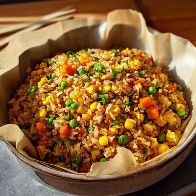 Quick Air Fryer Fried Rice: Crispy, Flavorful & Ready Fast