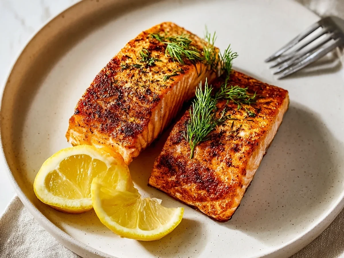 Quick Air Fryer Salmon: Crispy, Flaky & So Simple - Featured Image