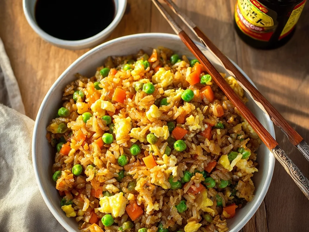 Quick Better Than Takeout Fried Rice - Featured Image