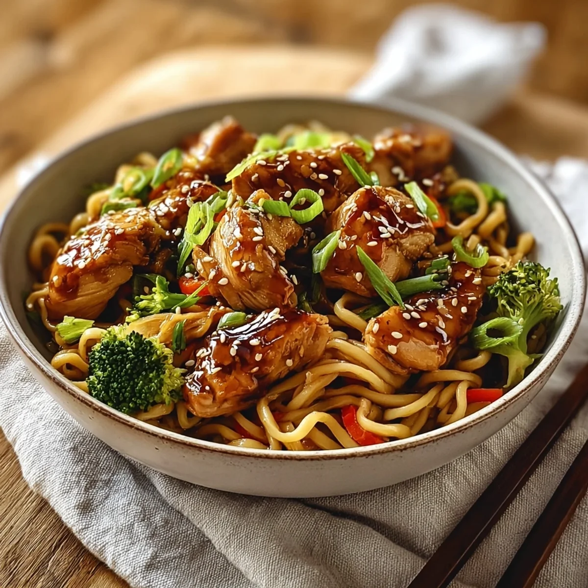 Quick Chicken Teriyaki Noodles: A Weeknight Favorite