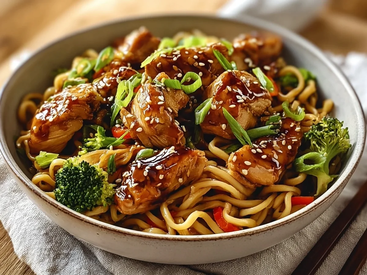 Quick Chicken Teriyaki Noodles: A Weeknight Favorite - Featured Image