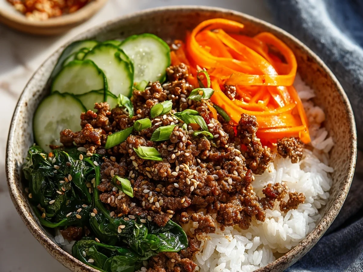 Quick Easy Korean Ground Beef Bowl: Weeknight Flavor Fix - Featured Image