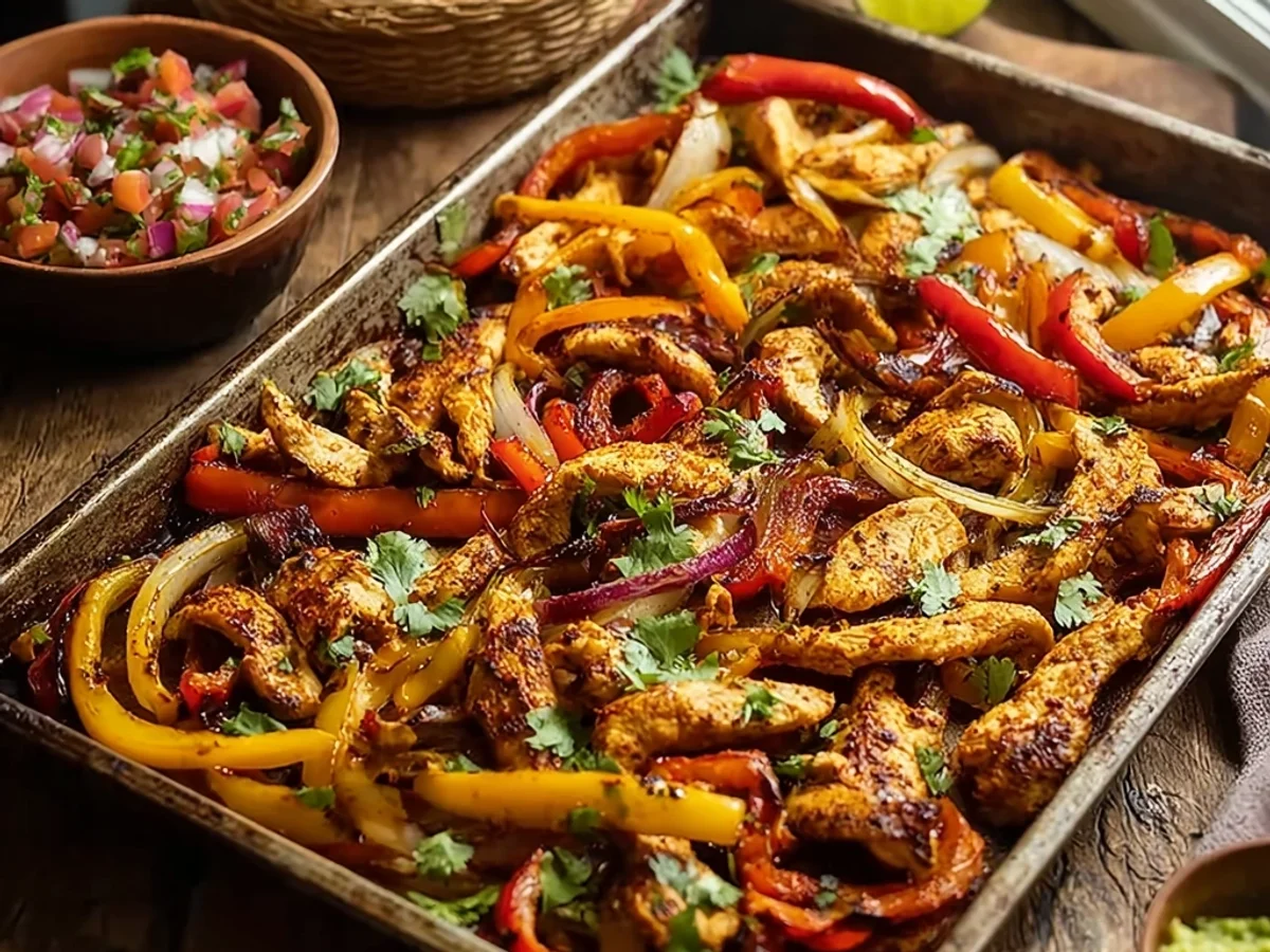 Quick Sheet Pan Chicken Fajitas: Effortless Weeknight Meal - Featured Image