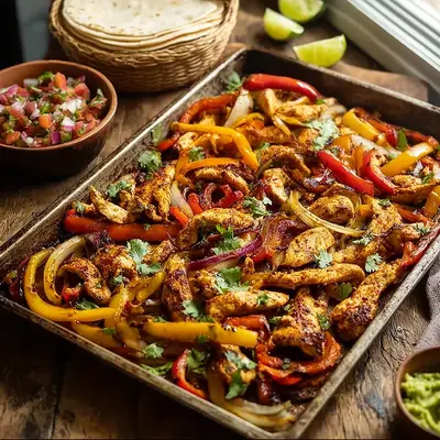 Quick Sheet Pan Chicken Fajitas: Effortless Weeknight Meal