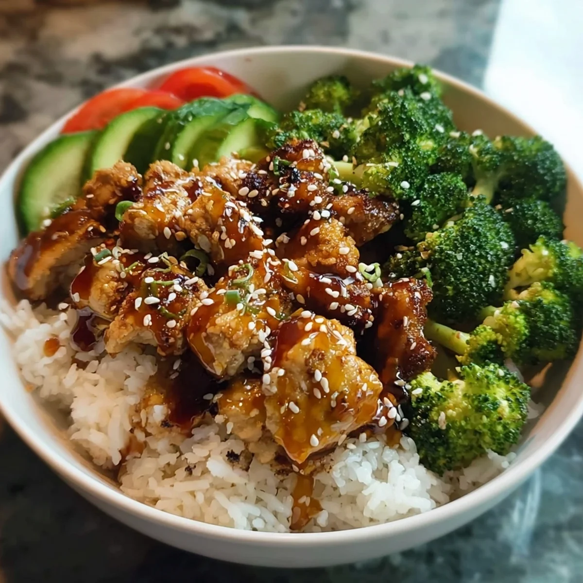 Quick Sticky Chicken Bowls: Flavorful Weeknight Meal