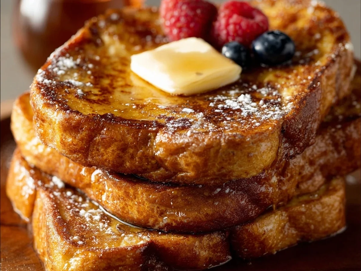 Rich French Toast with Custard Soak - Featured Image