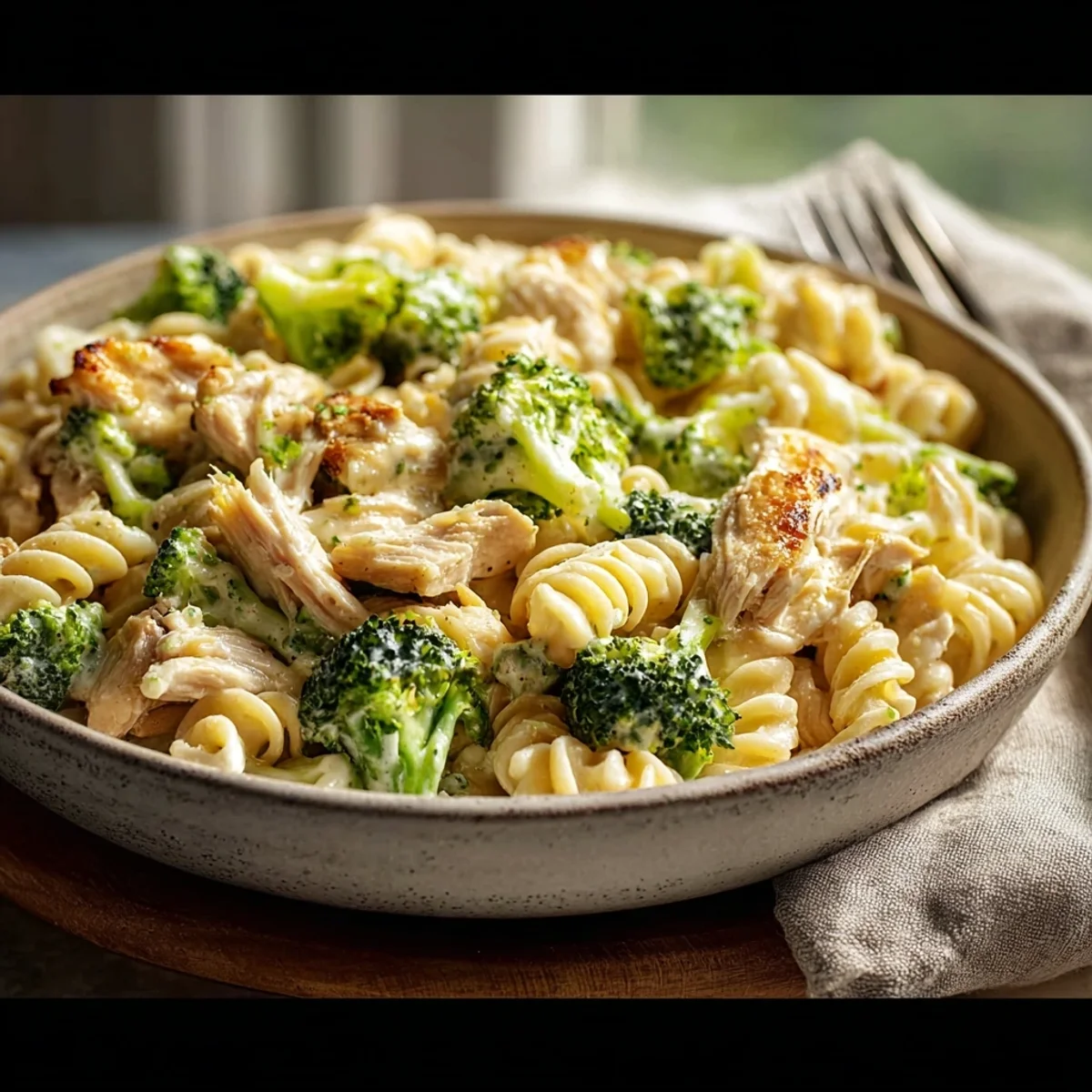 Rotisserie Chicken Broccoli Pasta: Quick & Creamy Dinner