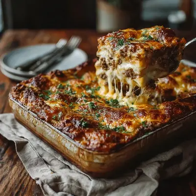 Rustic Cattle Drive Beef Casserole