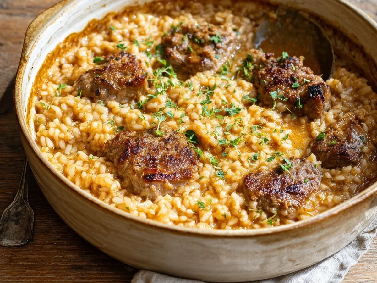 Savory Lamb Chop Casserole with Rice for Comfort - Featured Image