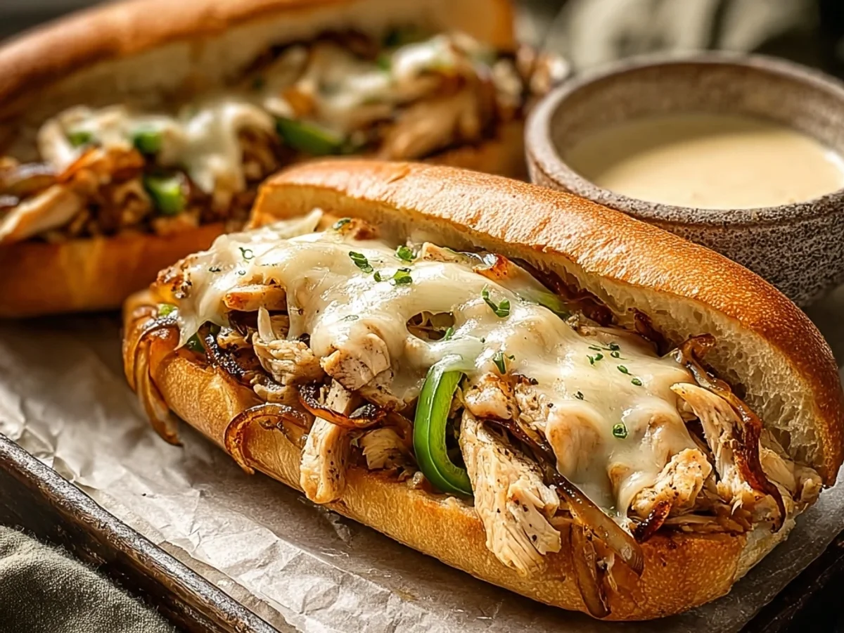 Simple Chicken Philly Cheese Steaks: A Weeknight Favorite - Featured Image