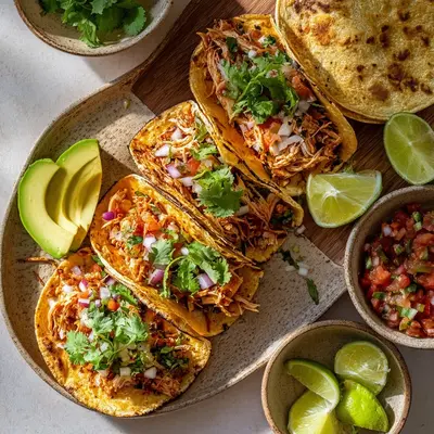 Simple Crockpot Chicken Tacos: Weeknight Flavor Magic