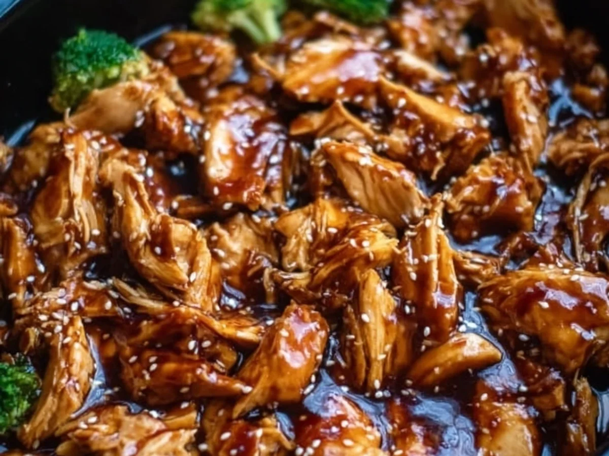 Simple Dump and Go Crockpot Teriyaki Chicken - Featured Image