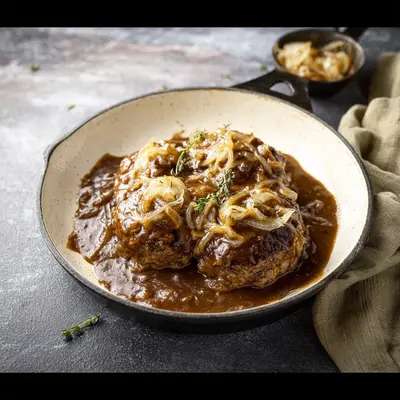 Simple French Onion Salisbury Steak for Weeknight Meals