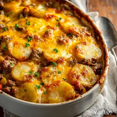 Simple Hobo Casserole with Ground Beef Recipe