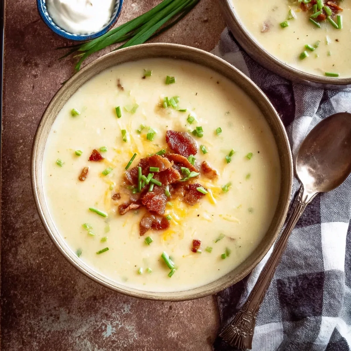 Slow Cooker Potato Soup: Creamy Comfort Made Simple