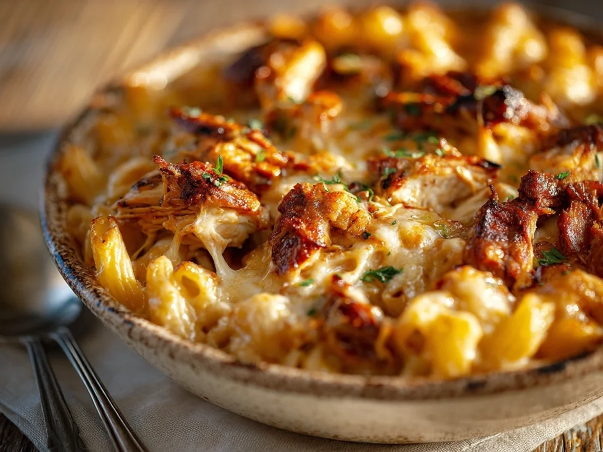 Smoky BBQ Chicken Mac & Cheese: A Hearty Dinner - Featured Image
