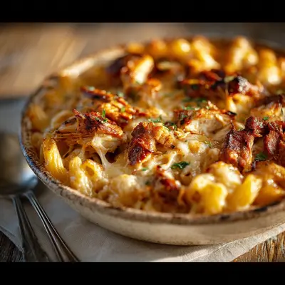 Smoky BBQ Chicken Mac & Cheese: A Hearty Dinner