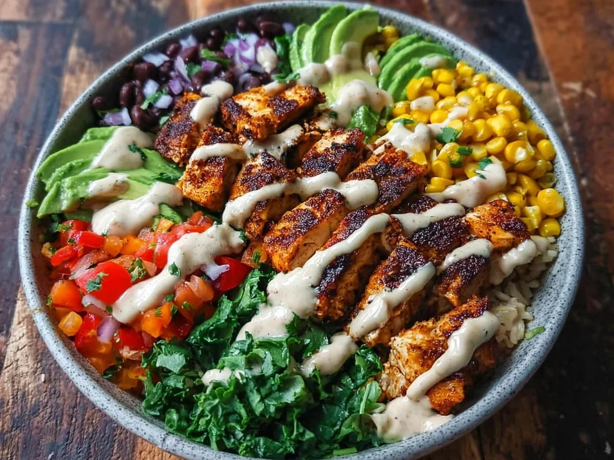 Smoky Chipotle Chicken Bowl: Quick Dinner & Meal Prep - Featured Image
