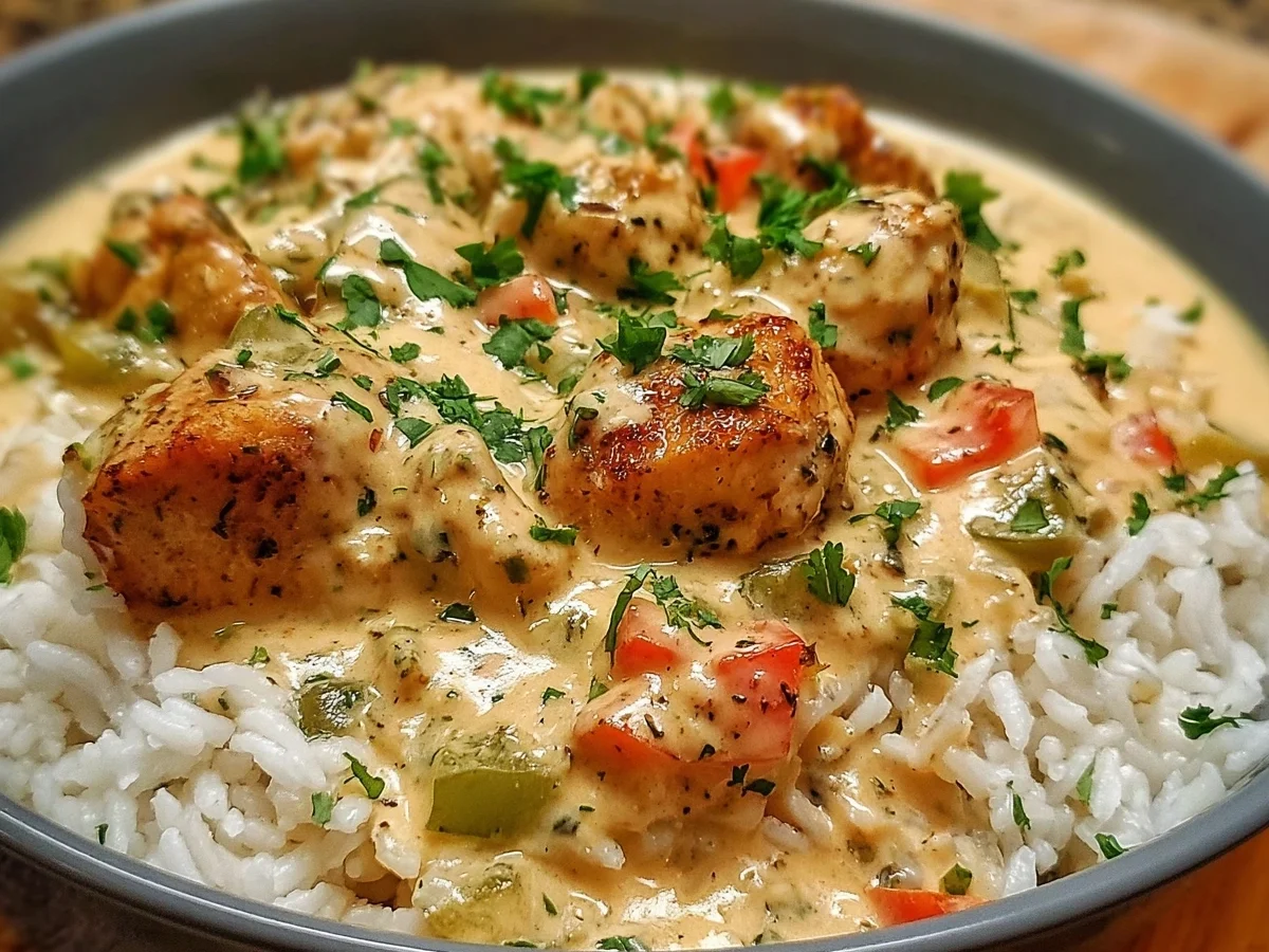 Smothered Chicken & Rice: Easy Comfort Dinner Recipe - Featured Image