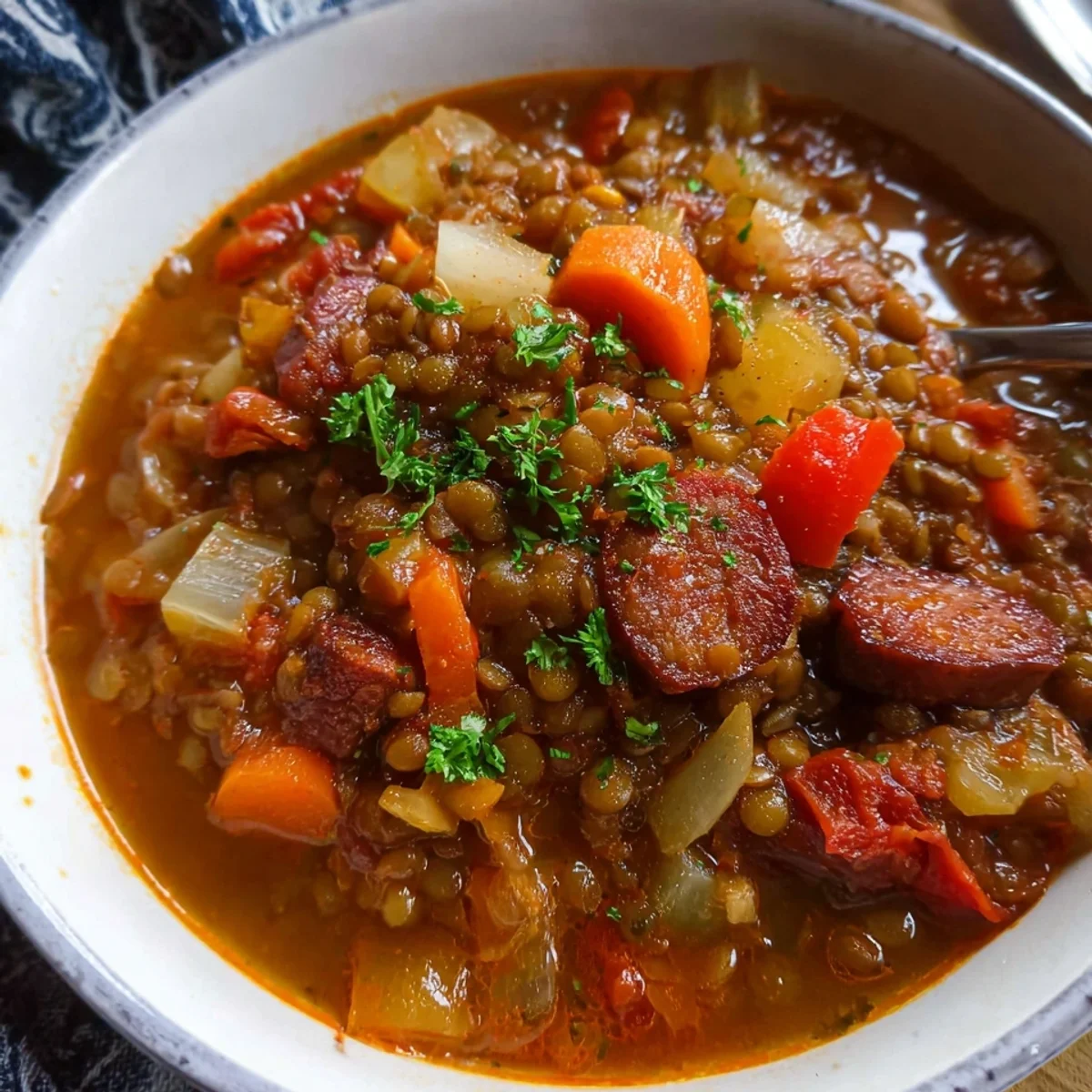 Spanish Lentil Stew: Hearty & Flavorful Meal
