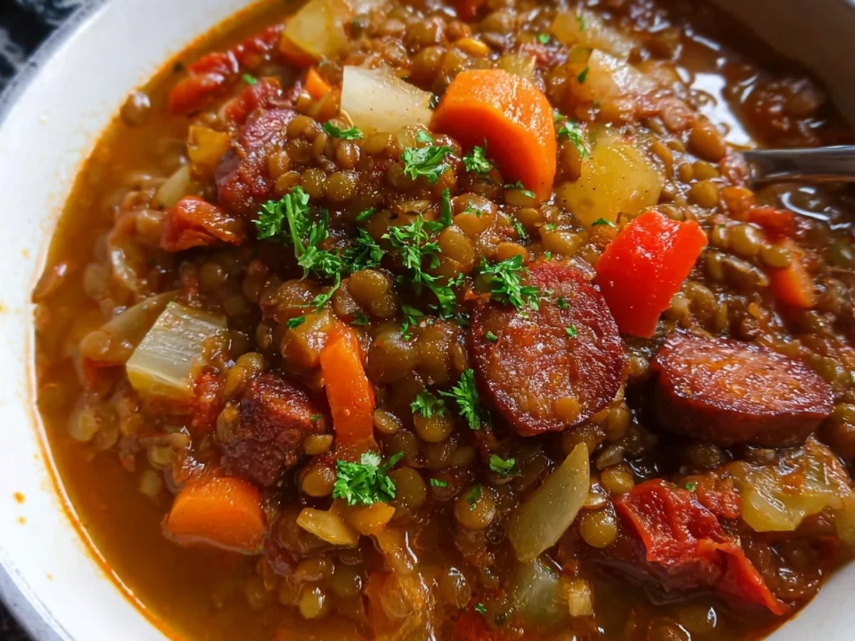 Spanish Lentil Stew: Hearty & Flavorful Meal - Featured Image