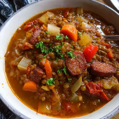 Spanish Lentil Stew: Hearty & Flavorful Meal