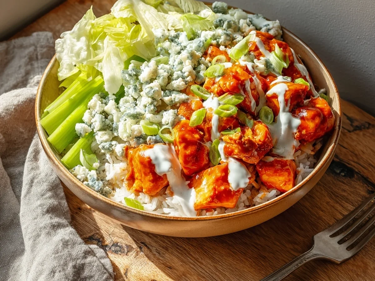 Spicy Buffalo Chicken Bowls: Easy, Flavorful Weeknight Meal - Featured Image